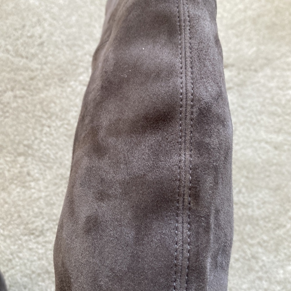 Stuart Weitzman Gray Suede Lowland Boot - image 7